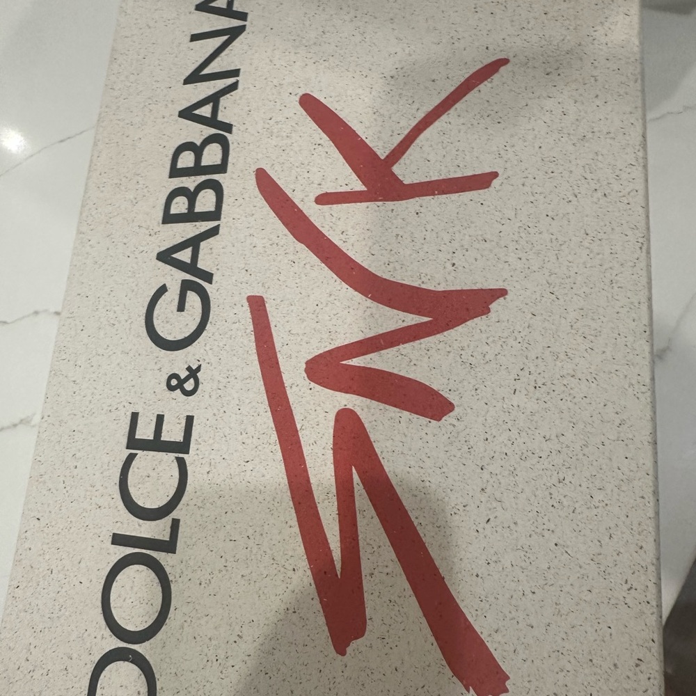 Dolce & Gabbana Black and White Sneaker Box